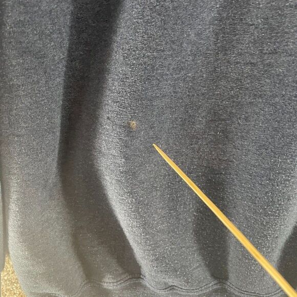 Vintage Wilson Sweatshirt Mens 2XL XXL Blue Pullover Crew Neck Cotton Casual - Picture 11 of 12